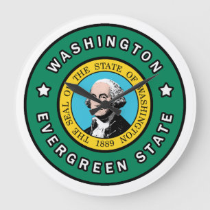 Washington Large Clock