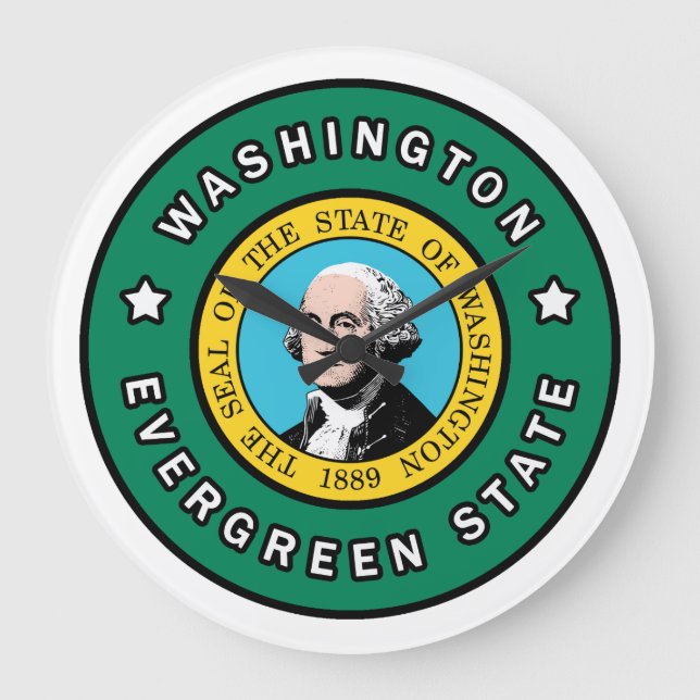 Washington Large Clock (Front)