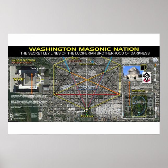 Washington Masonic Memorial - 8 Poster (Front)