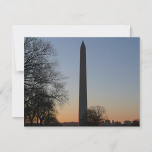 Washington Monument at Sunset