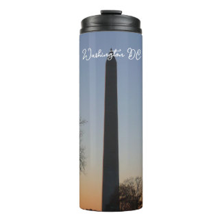 Washington Monument at Sunset in DC Thermal Tumbler