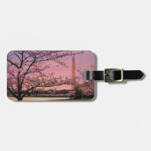 Washington Monument Cherry Blossom Festival Luggage Tag