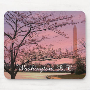 Washington Monument Cherry Blossom Festival Mouse Mat