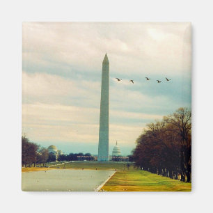 washington monument magnet