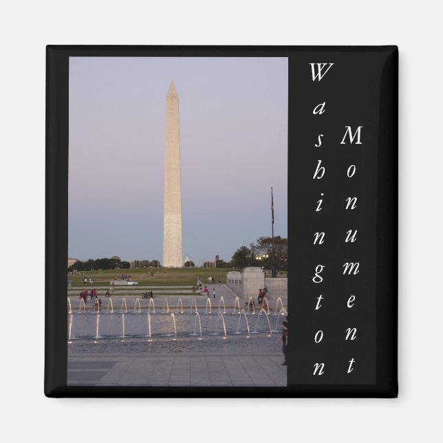 Washington Monument Magnet (Front)