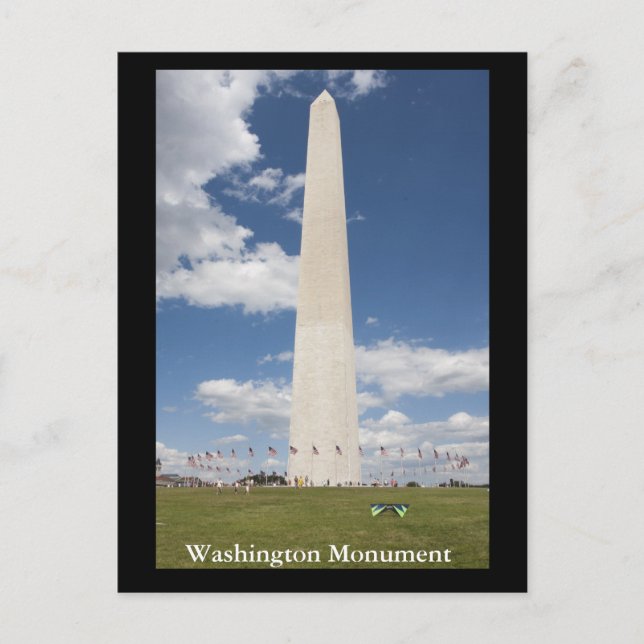 Washington Monument Postcard (Front)