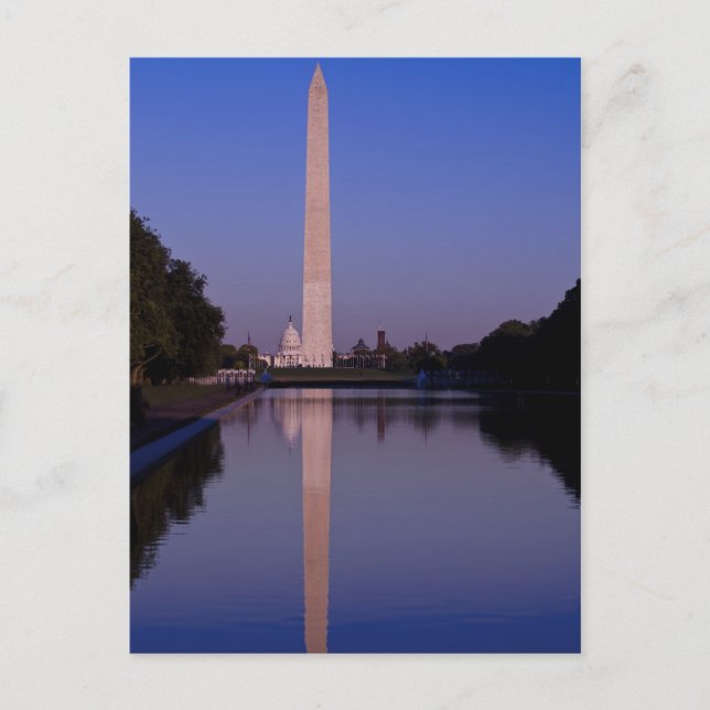 Washington Monument Postcard (Front)