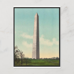 Washington Monument rare Photochrom Postcard