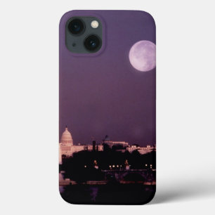 Washington Monument, the Capitol and Jefferson iPhone 13 Case