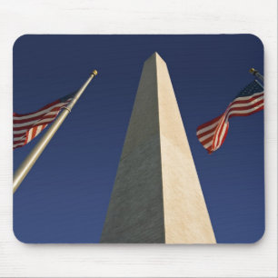 Washington Monument U.S.A. Flags Mouse Mat