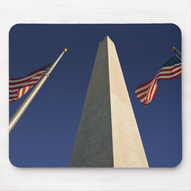 Washington Monument U.S.A. Flags Mouse Mat (Front)