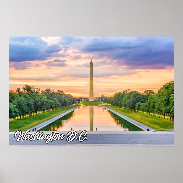 Washington Monument, Washington, D.C. Poster (Front)