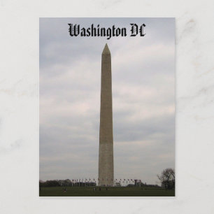 Washington Monument, Washington DC Postcard