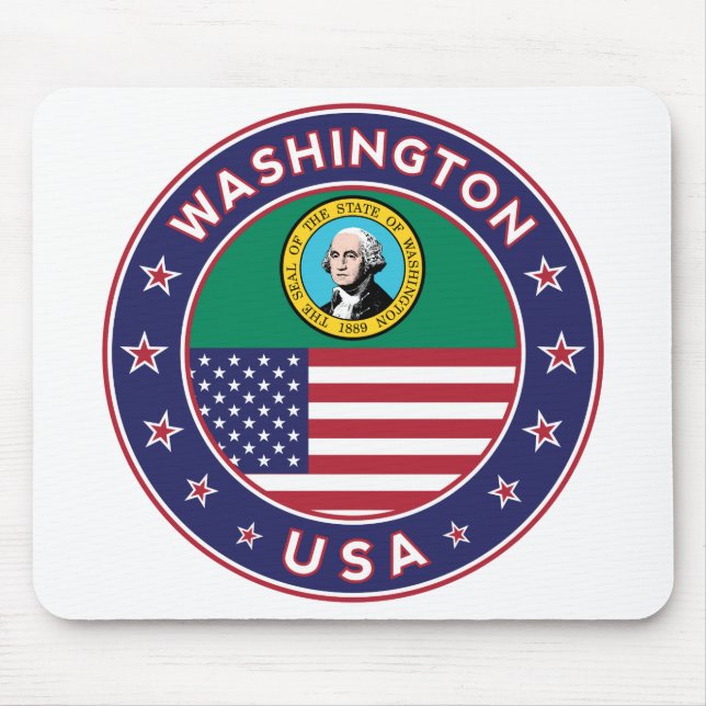 Washington Mouse Mat (Front)