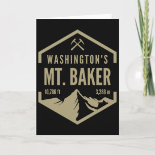 Washington Mt. Byker Card