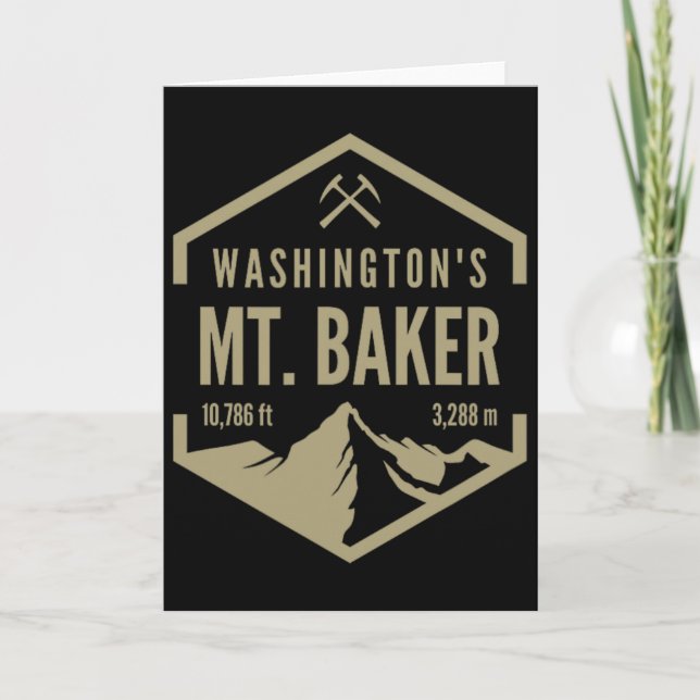 Washington Mt. Byker  Card (Front)