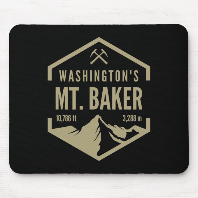 Washington Mt. Byker  Mouse Mat (Front)