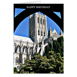 Washington National Cathedral Archway Birthday