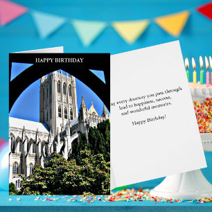 Washington National Cathedral Archway Birthday
