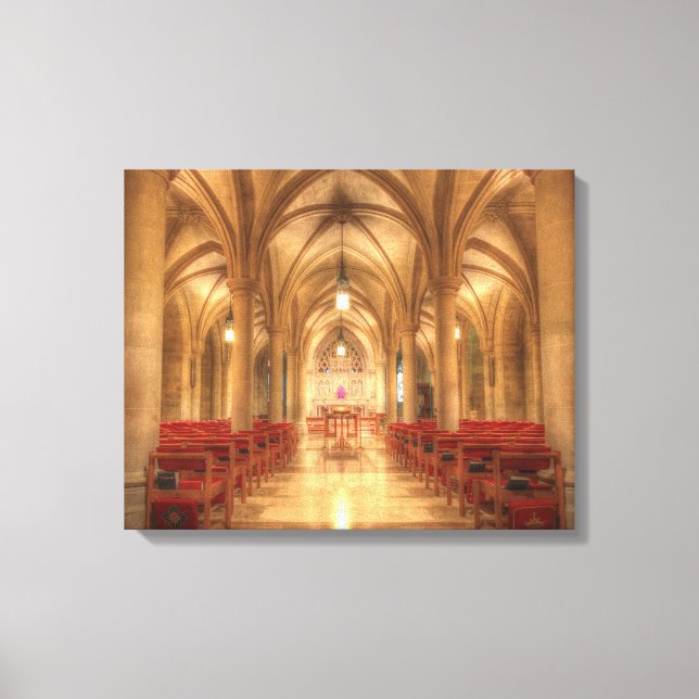 Washington National Cathedral Bethlehem Chapel Canvas Print (Front)