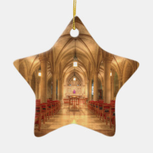 Washington National Cathedral Bethlehem Chapel Ceramic Tree Decoration
