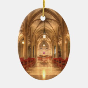 Washington National Cathedral Bethlehem Chapel Ceramic Tree Decoration