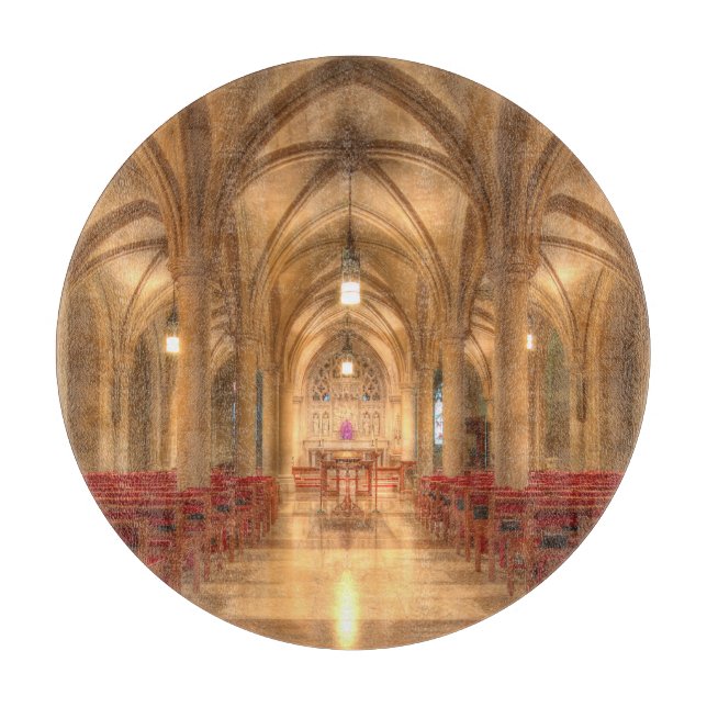 Washington National Cathedral Bethlehem Chapel Cutting Board (Front)