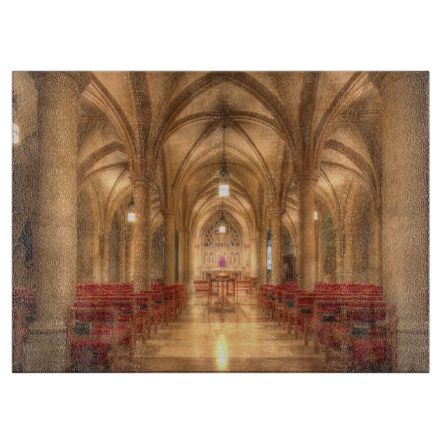 Washington National Cathedral Bethlehem Chapel Cutting Board (Front)
