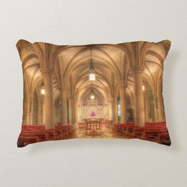 Washington National Cathedral Bethlehem Chapel Decorative Cushion (Front)