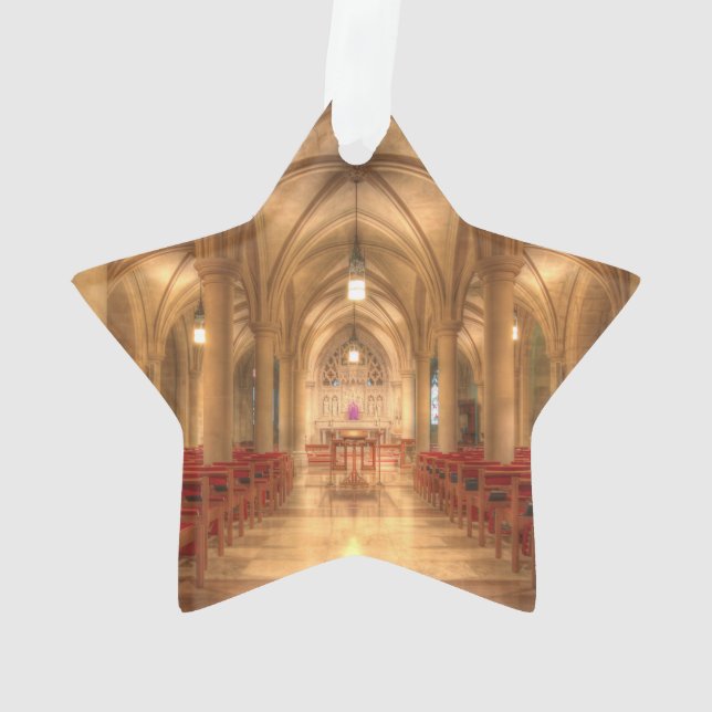 Washington National Cathedral Bethlehem Chapel Ornament (Back)
