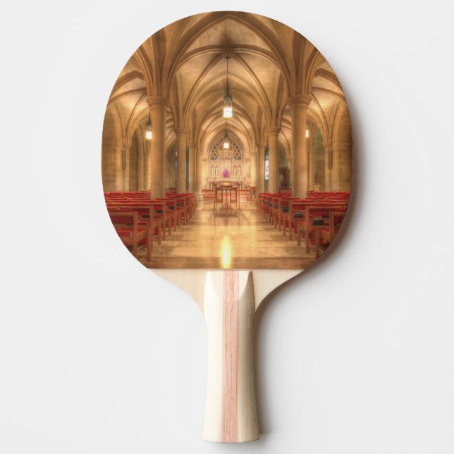 Washington National Cathedral Bethlehem Chapel Ping Pong Paddle (Front)
