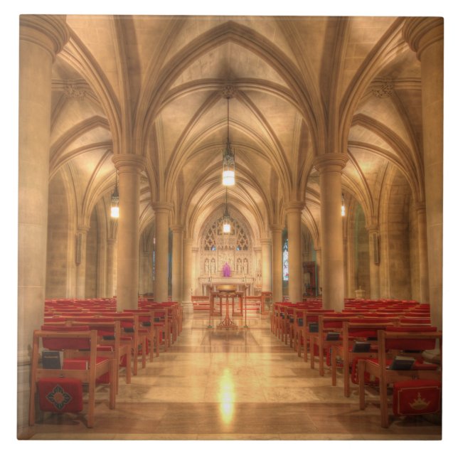 Washington National Cathedral Bethlehem Chapel Tile (Front)