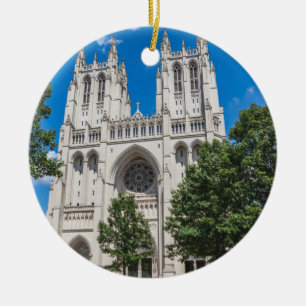 Washington National Cathedral Ceramic Tree Decoration
