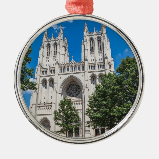 Washington National Cathedral Metal Tree Decoration (Front)