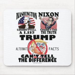 Washington Nixon Dump Trump Liar Mouse Mat