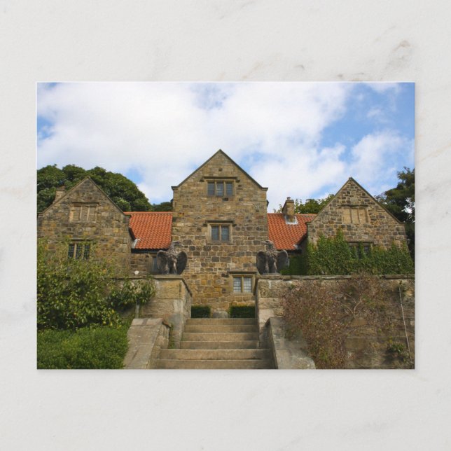 Washington Old Hall, England Postcard (Front)