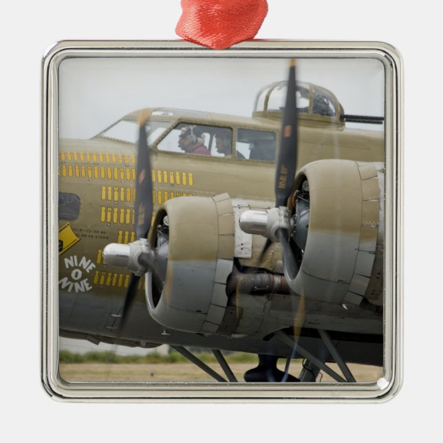 Washington, Olympia,  military airshow. 2 Metal Tree Decoration (Front)