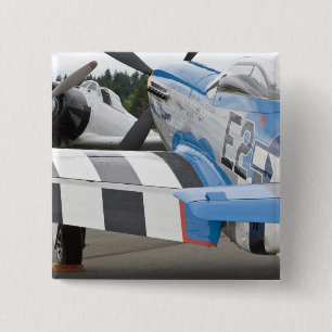 Washington, Olympia, military airshow. 4 15 Cm Square Badge