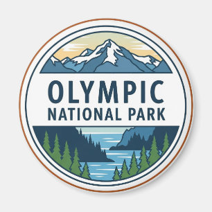 Washington olympic national park magnet