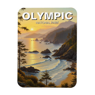 Washington olympic national park travel magnet