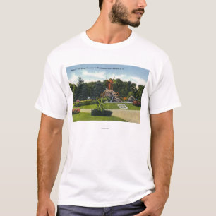 Washington Park View of the Kings Fountain, T-Shirt