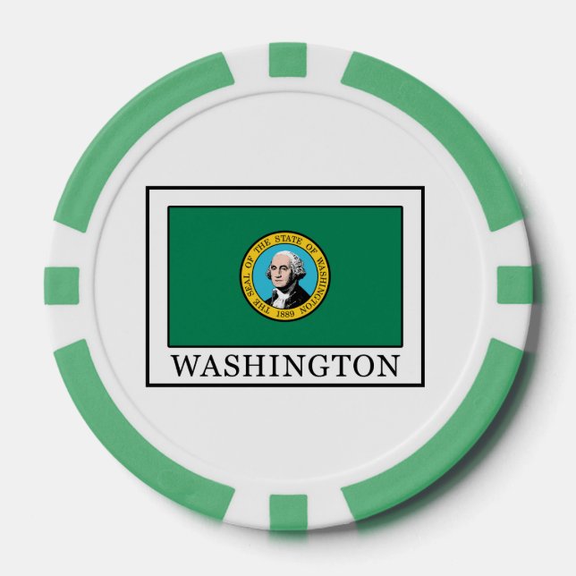 Washington Poker Chips (Front)