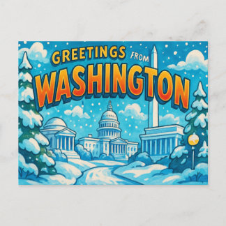 WASHINGTON Postcard