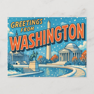 WASHINGTON Postcard
