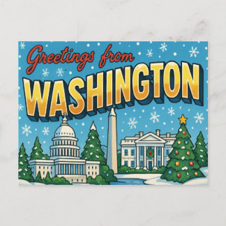 WASHINGTON Postcard