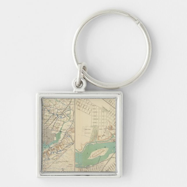 Washington, Richmond Key Ring (Front)