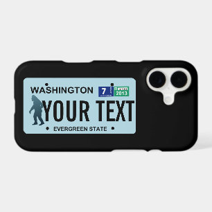 Washington Sasquatch License Plate