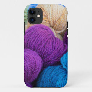 Washington, Seabeck. Balls of colourful yarn iPhone 11 Case