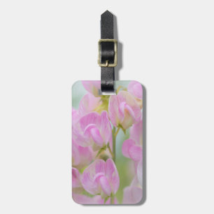Washington, Seabeck. Detail of sweet pea Luggage Tag