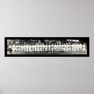 Washington Senators Photo 1913 Poster